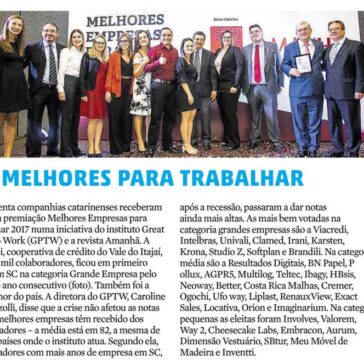 As melhores para trabalhar – Diário Catarinense