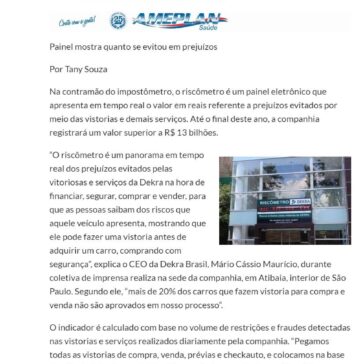 Dekra lança riscômetro – Revista Cobertura