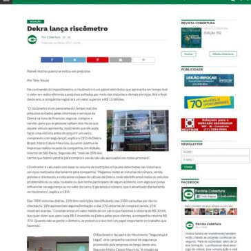 Dekra lança riscômetro – Revista Cobertura