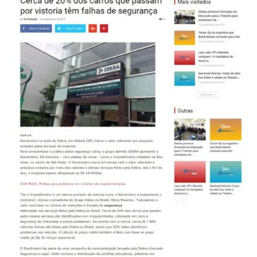 Cerca de 20% dos carros que passam por vistoria têm falhas de segurança – URGENTE NEWS