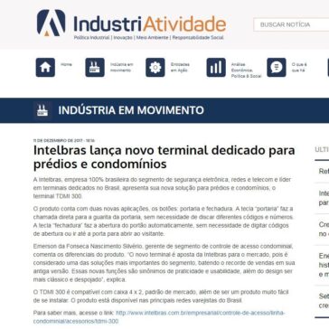 Intelbras lança novo terminal dedicado para prédios e condomínios – IndustriAtividade