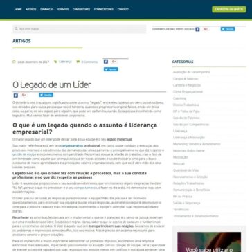 O Legado de um Líder – RH Portal
