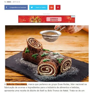 Receita – Tronco de Natal – Revista News