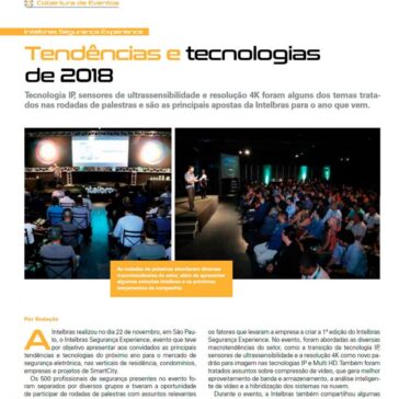 Tendências e tecnologias de 2018 – Segurança Eletrônica