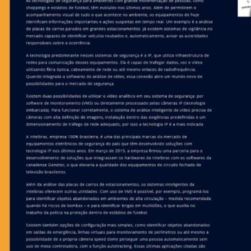 Shoppings e estádios apostam em monitoramento em tempo real – Business Consultant