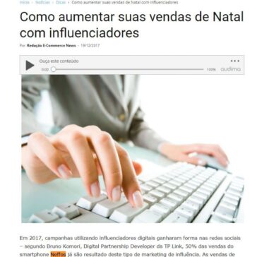 Como aumentar suas vendas de Natal com influenciadores – E-Commerce News