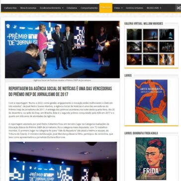 Reportagem da Agência Social de Notícias é uma das vencedoras do Prêmio Inep de Jornalismo de 2017 – Agência Social de Notícias