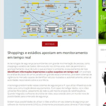 Shoppings e estádios apostam em monitoramento em tempo real – Revista Segurança Eletrônica