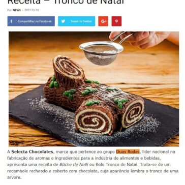 Receita – Tronco de Natal – Revista News