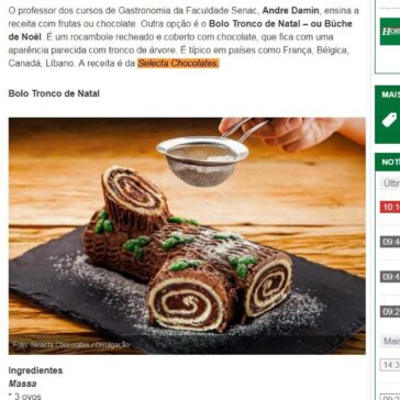 Receita da Hora: sobremesas natalinas – Hora de Santa Catarina