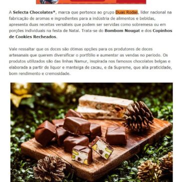 Receitas – Bombom Nougat e Copinhos de Cookies Recheados – Revista News