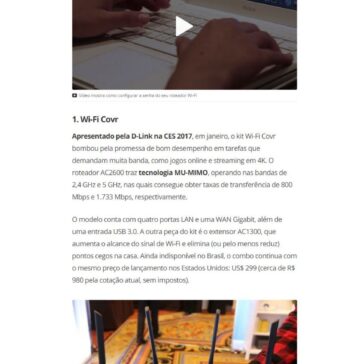 Wi-Fi turbinado: saiba quais foram os principais roteadores de 2017 – Tech tudo