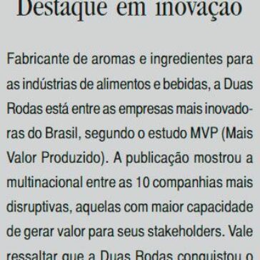 Destaque em inovação – Engarrafador Moderno
