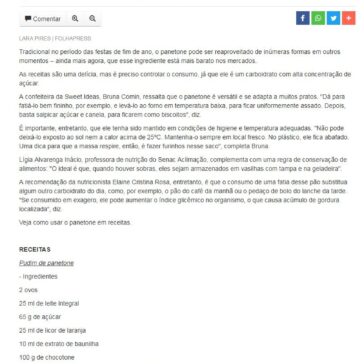 Com criatividade, panetone ganha mais formas e sabores – Diário do Comércio de Uberlândia