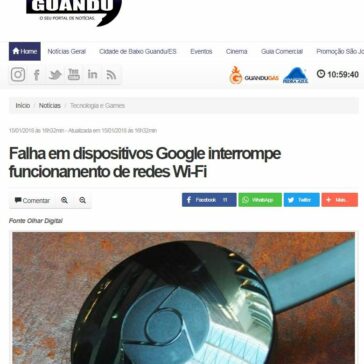 Falha em dispositivos Google interrompe funcionamento de redes Wi-Fi – Portal Guandu