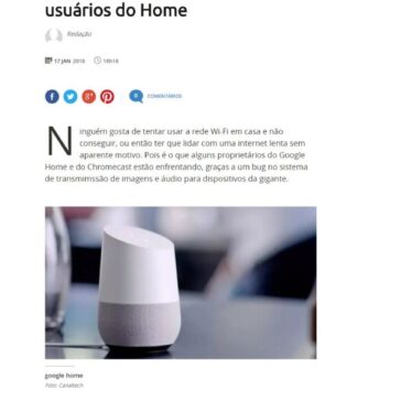 Google vai corrigir falha que provoca lentidão na rede Wi-Fi de usuários do Home – Terra