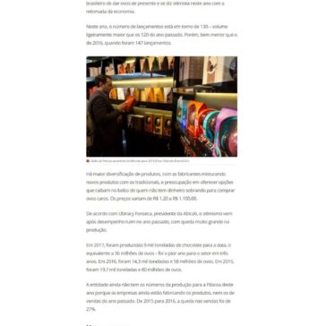 Páscoa de 2018 terá variedade maior para agradar todos os bolsos; veja lançamentos – G1 Economia