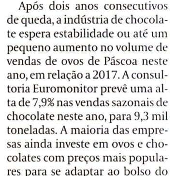 Na Páscoa, preço baixo para bolso apertado – Valor Econômico