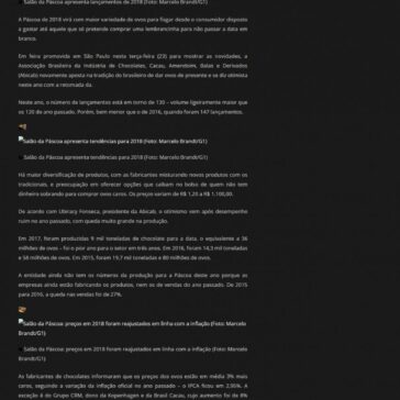 Páscoa de 2018 terá variedade maior para agradar todos os bolsos; veja lançamentos | – G1 – VIP CEO