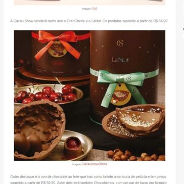 Lançamentos da Páscoa 2018 – Amando Cozinhar