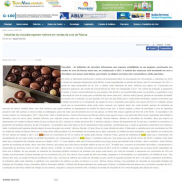 Indústrias de chocolate esperam melhora em vendas de ovos de Páscoa – Terra Viva