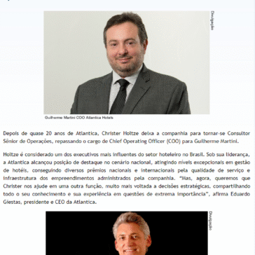 Guilherme Martini assume como COO da Atlantica – Portal Eventos