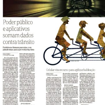 Poder público e aplicativos somam dados contra trânsito – Folha de S.Paulo