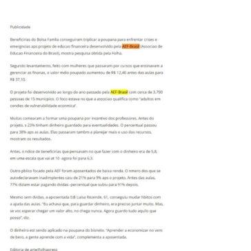 Curso ensina beneficiárias do Bolsa Família a economizar – MT Mais Notícias