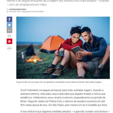 Monitore a segurança da casa durante a sua viagem – Viagem e Turismo
