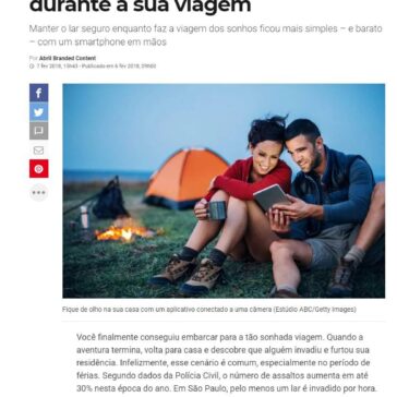 Monitore a segurança da casa durante a sua viagem – Viagem e Turismo