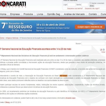 5ª Semana Nacional de Educação Financeira acontece entre 14 a 20 de maio – Editora Roncarati
