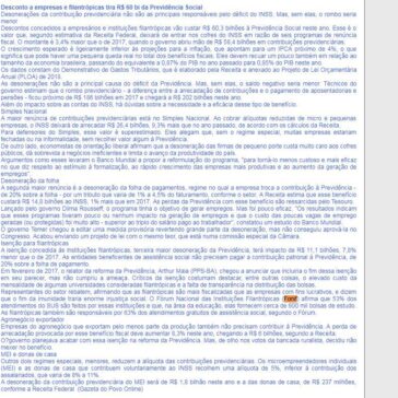 Desconto a empresas e filantrópicas tira R$ 60 bi da Previdência Social – Centrus