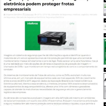 Segurança | Como soluções de segurança eletrônica podem proteger frotas empresariais – Diogenes Bandeiras