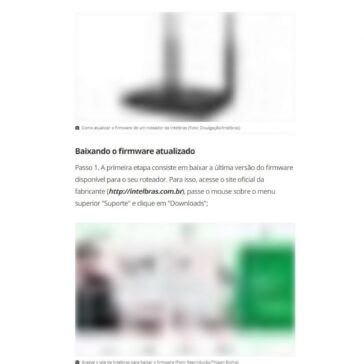 Como atualizar o firmware de um roteador da Intelbras – Tech Tudo