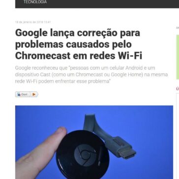 Google lança correção para problemas causados pelo Chromecast em redes Wi-Fi – Tribuna Hoje