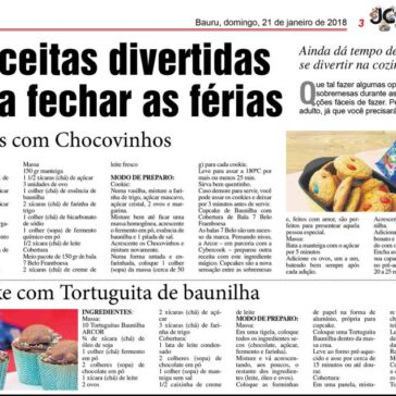 Receitas divertidas para fechar as férias – Jornal da Cidade