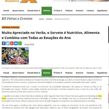 Muito Apreciado no Verão, o Sorvete é Nutritivo, Alimenta e Combina com Todas as Estações do Ano – Raio-X Turismo