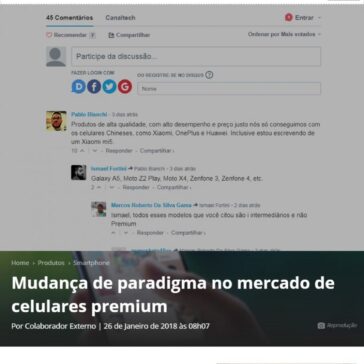 Mudança de paradigma no mercado de celulares premium – Canaltech