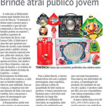 Brinde atrai público jovem – Jornal do Commércio