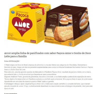 Amor e Sonho em forma de Panettones – Revista Exemplo