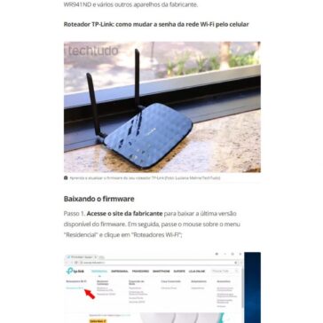 Como atualizar o firmware do roteador da TP-Link – Tech tudo