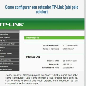 Como configurar seu roteador TP-Link (até pelo celular) – EexpoNews