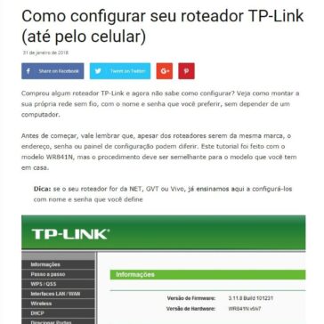 Como configurar seu roteador TP-Link (até pelo celular) – Maranhão Mais