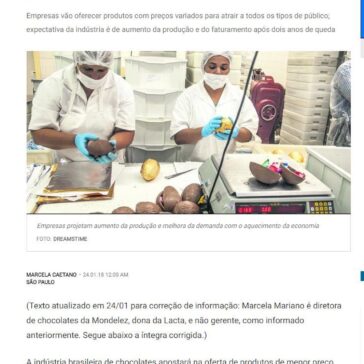 Fabricantes voltam a apostar em chocolates mais baratos para Páscoa – DCI (On-line)