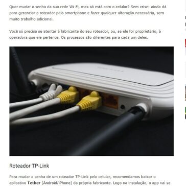 Como mudar a senha do Wi-Fi pelo celular – Maranhão Mais