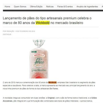 Lançamento de pães do tipo artesanais premium celebra o marco de 80 anos da Wickbold no mercado brasileiro – Revista IT