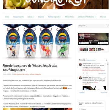 Garoto lança ovo de Páscoa inspirado nos Vingadores – Conexão TEEN