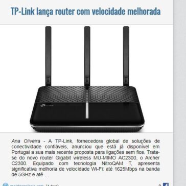 TP-Link lança router com velocidade melhorada – EexpoNews