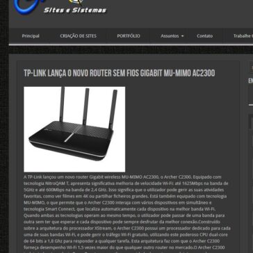 TP-Link lança o novo router sem fios Gigabit MU-MIMO AC2300 – Guiou