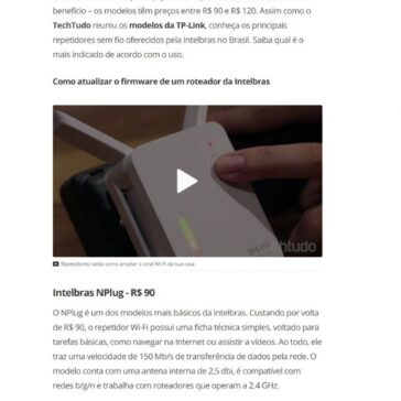 Conheça os repetidores de sinal Wi-Fi da Intelbras à venda no Brasil – Tech Tudo